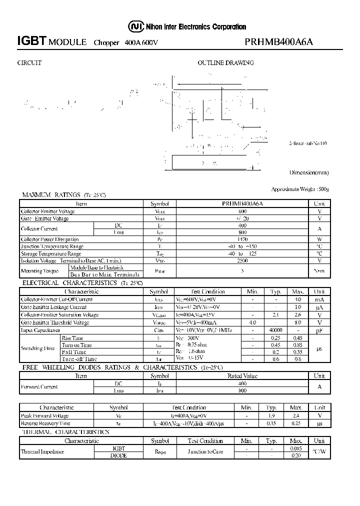 PRHMB400A6A_1297457.PDF Datasheet