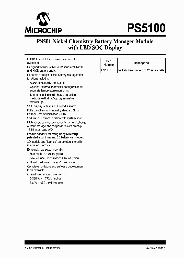 PS5100_1297649.PDF Datasheet