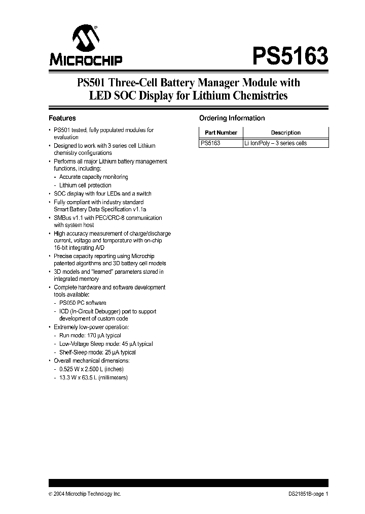 PS5163_1297652.PDF Datasheet