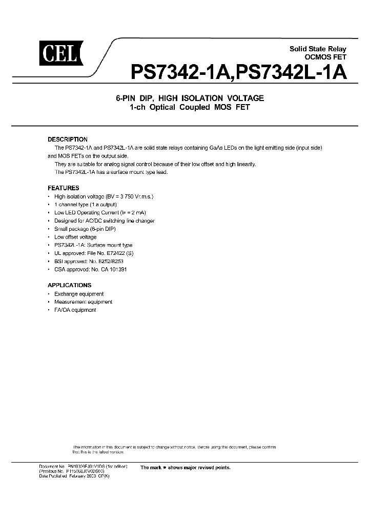 PS7342L-1A-E4-A_1297704.PDF Datasheet