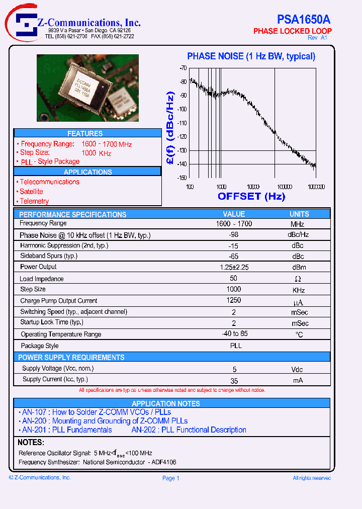 PSA1650A_1297756.PDF Datasheet