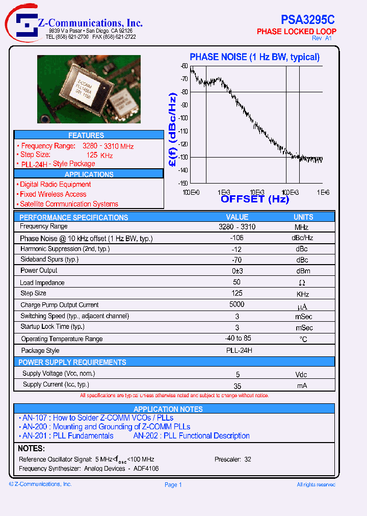 PSA3295C_1297774.PDF Datasheet