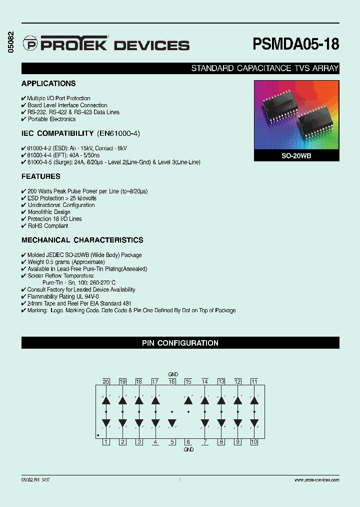 PSMDA05-1807_729356.PDF Datasheet