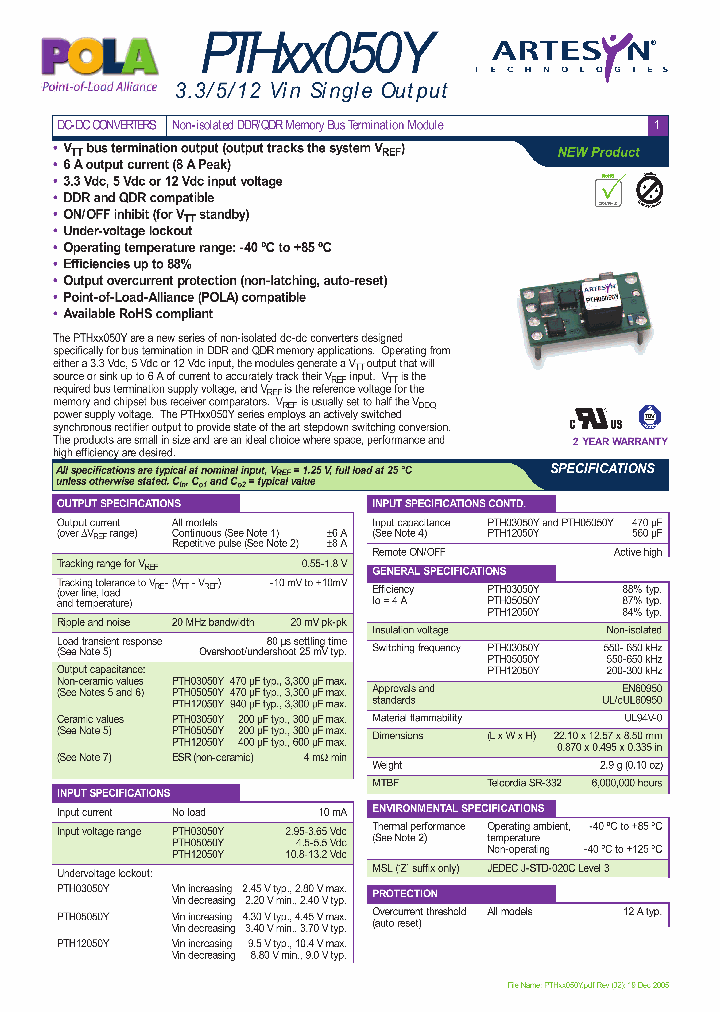 PTHXX050Y_1298339.PDF Datasheet