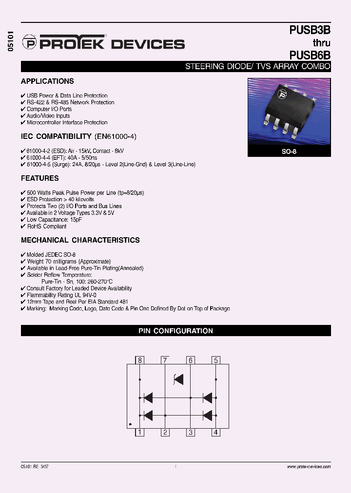 PUSB6B-T13_1298462.PDF Datasheet