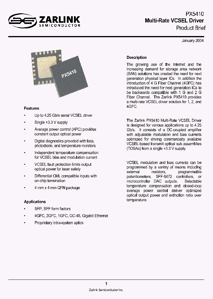 PX5410_1118530.PDF Datasheet