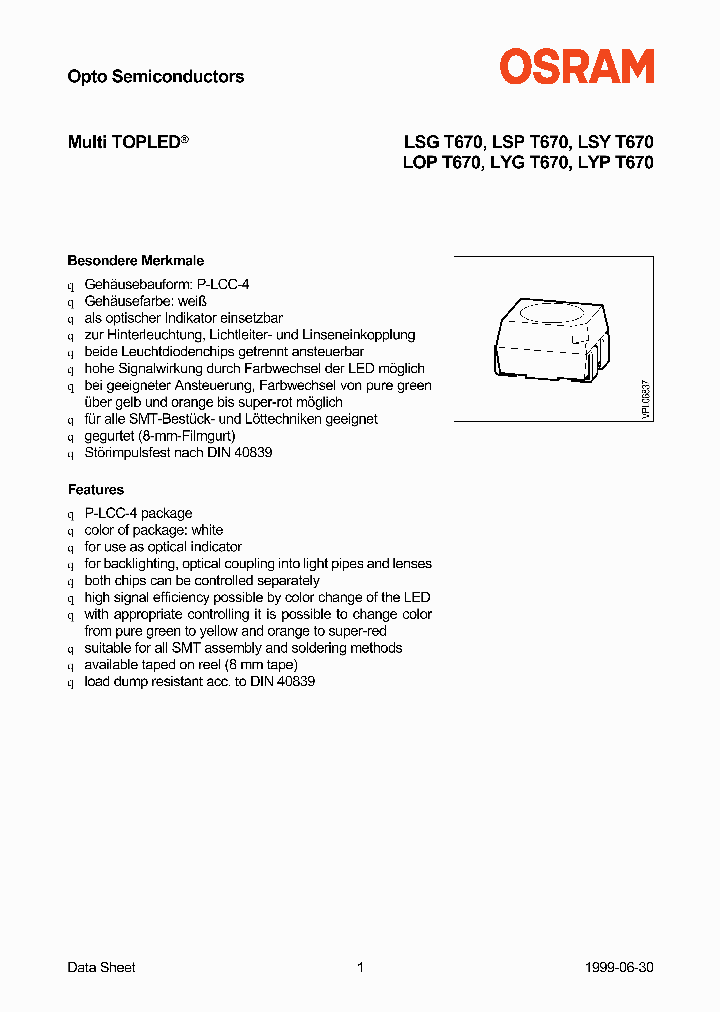 LOPT670_765364.PDF Datasheet