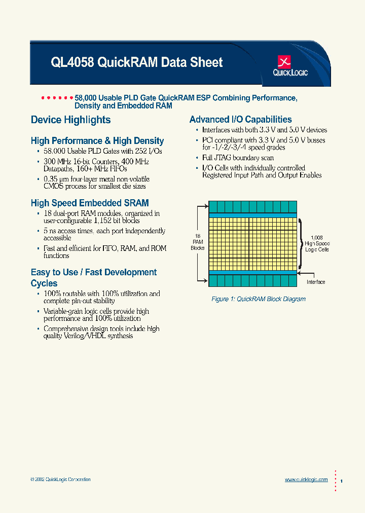 QL4058-2PQ208C_1121325.PDF Datasheet