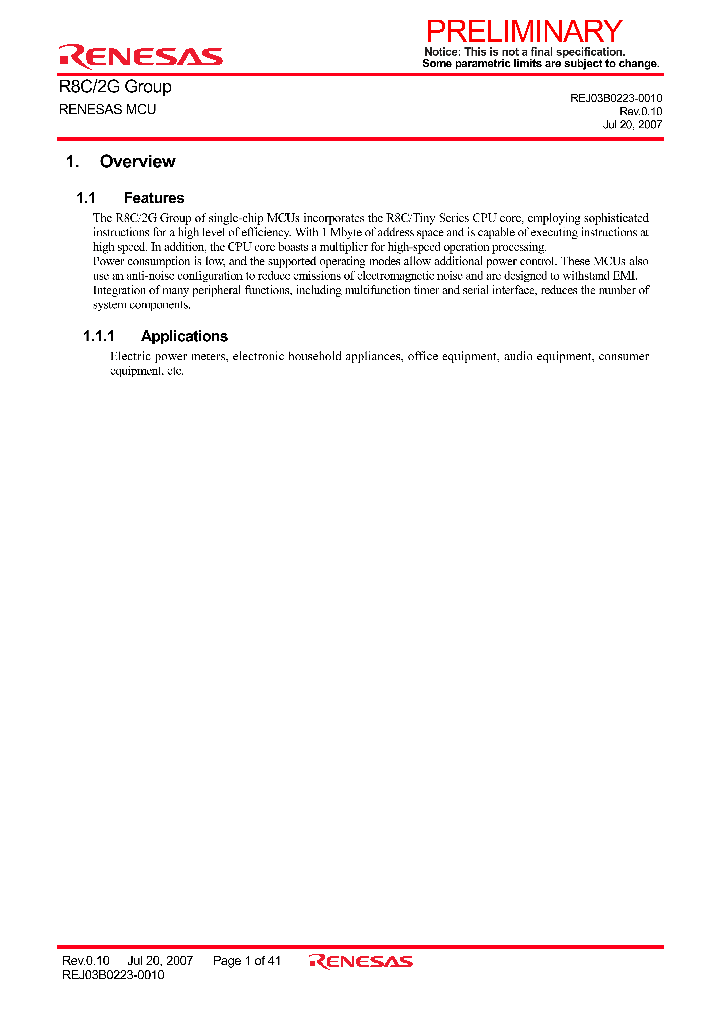 R8C2G_1300522.PDF Datasheet