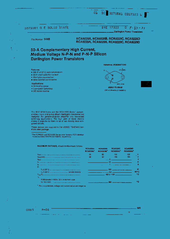 RCA9228A_1130467.PDF Datasheet