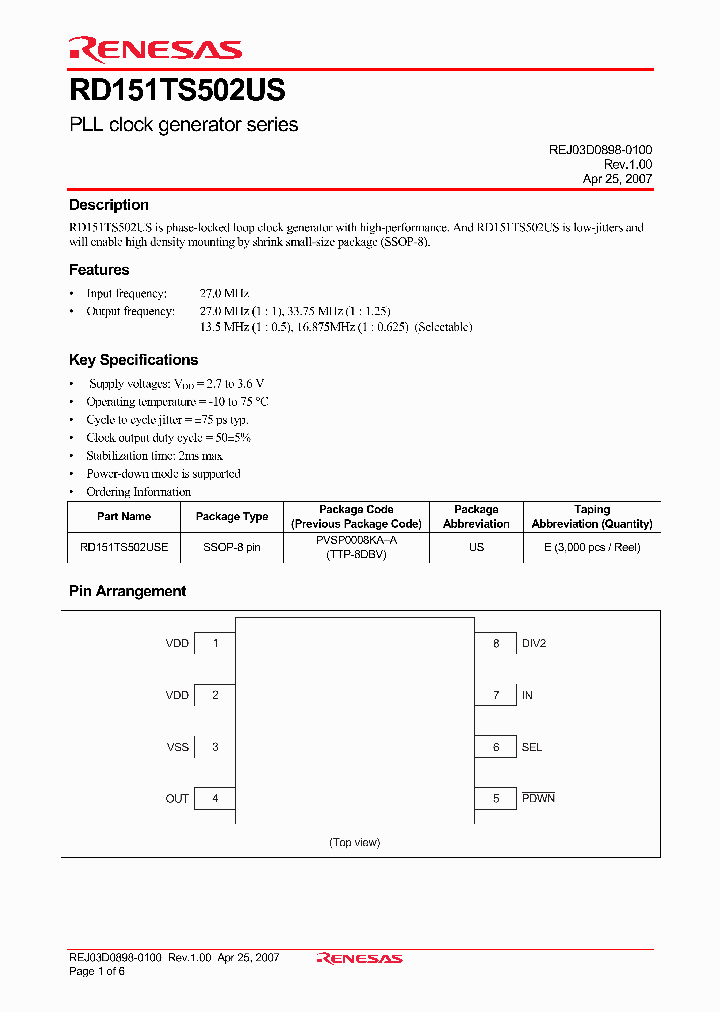 RD151TS502USE_1300961.PDF Datasheet