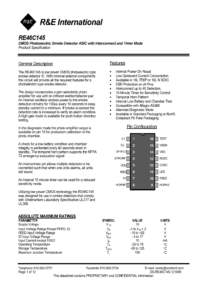 RE46C145_1107608.PDF Datasheet