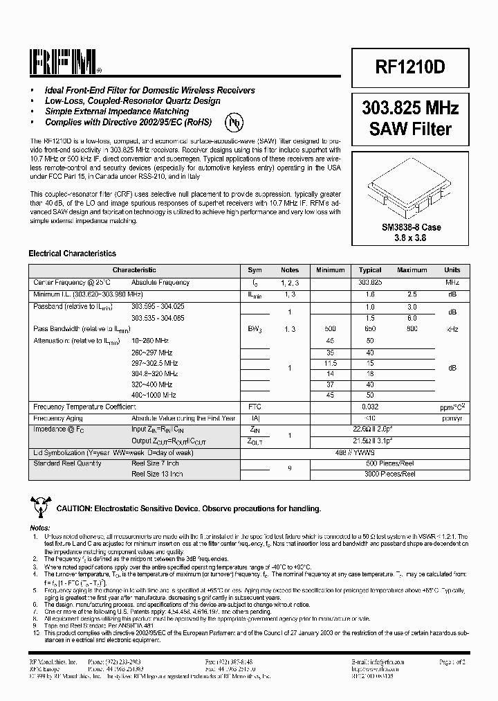 RF1210D_1301177.PDF Datasheet