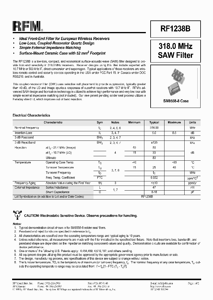 RF1238B_1301183.PDF Datasheet