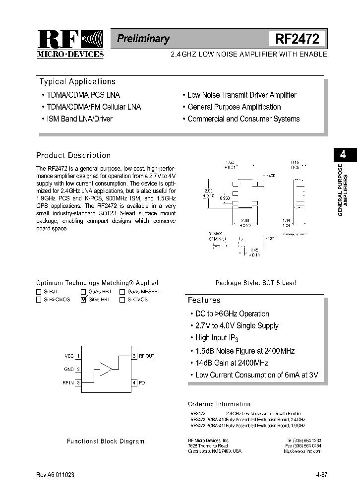 RF2472_1301363.PDF Datasheet