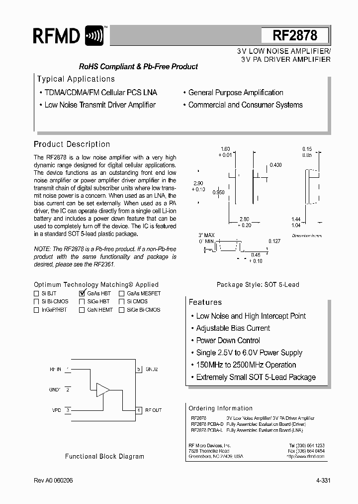 RF2878PCBA-L_1301412.PDF Datasheet