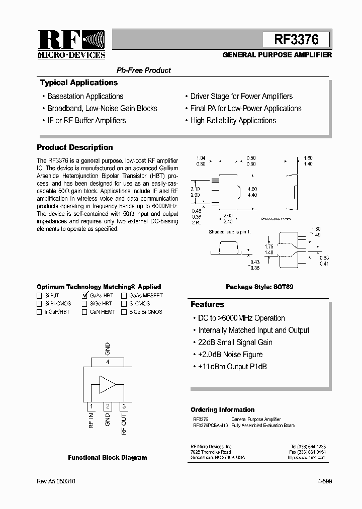 RF3376_1086838.PDF Datasheet