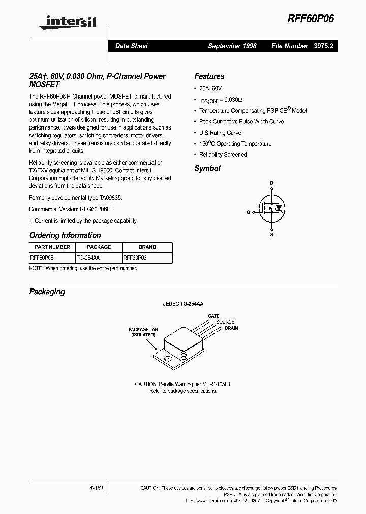 RFF60P06_1301543.PDF Datasheet