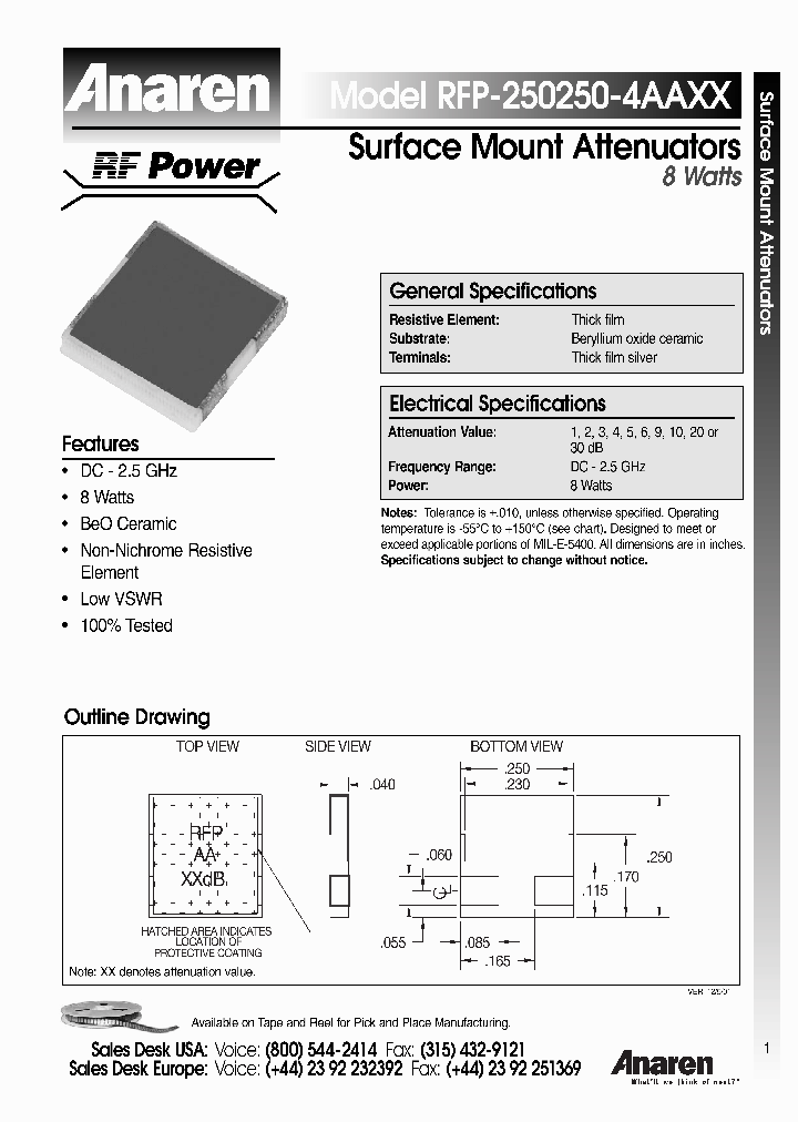 RFP-250250-4AAXX_1301605.PDF Datasheet