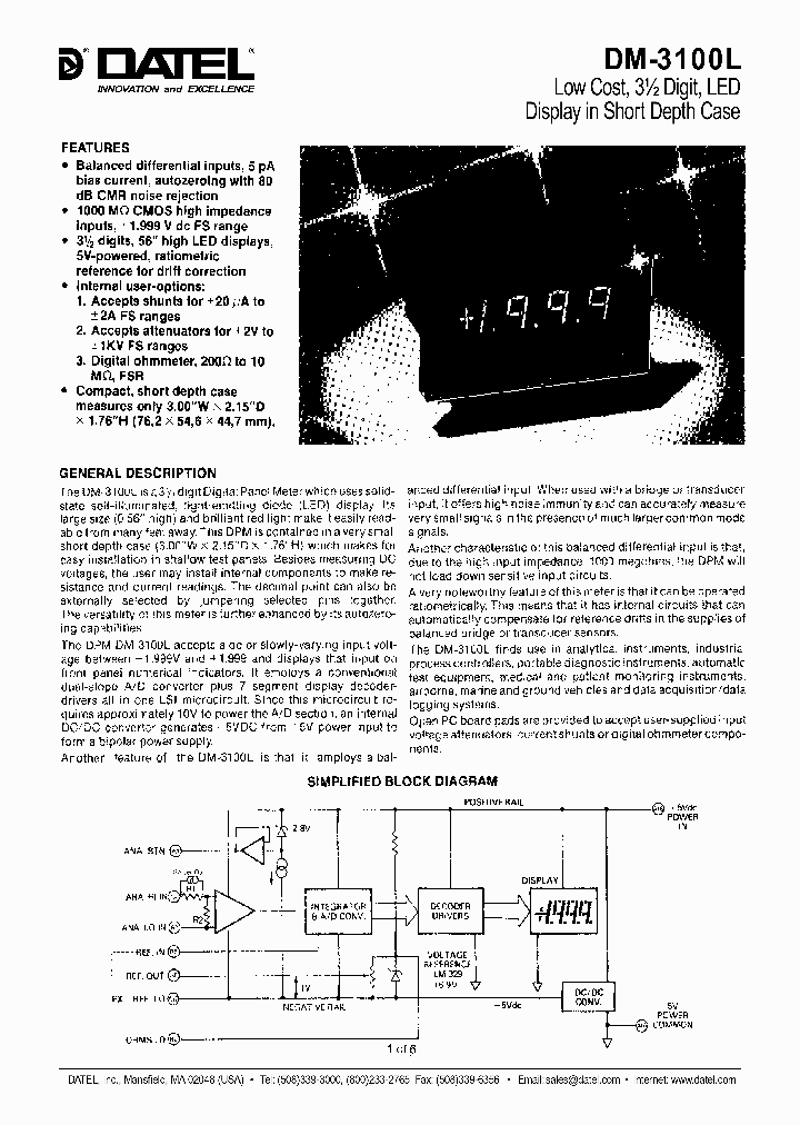 DM-3100L_1107805.PDF Datasheet