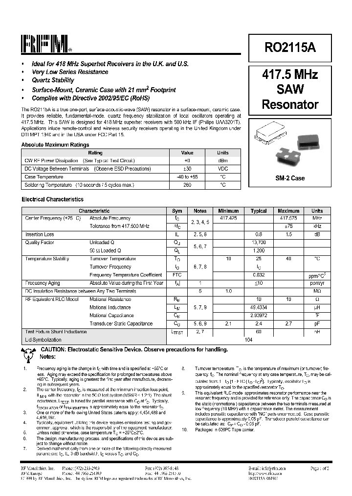 RO2115A_1302441.PDF Datasheet
