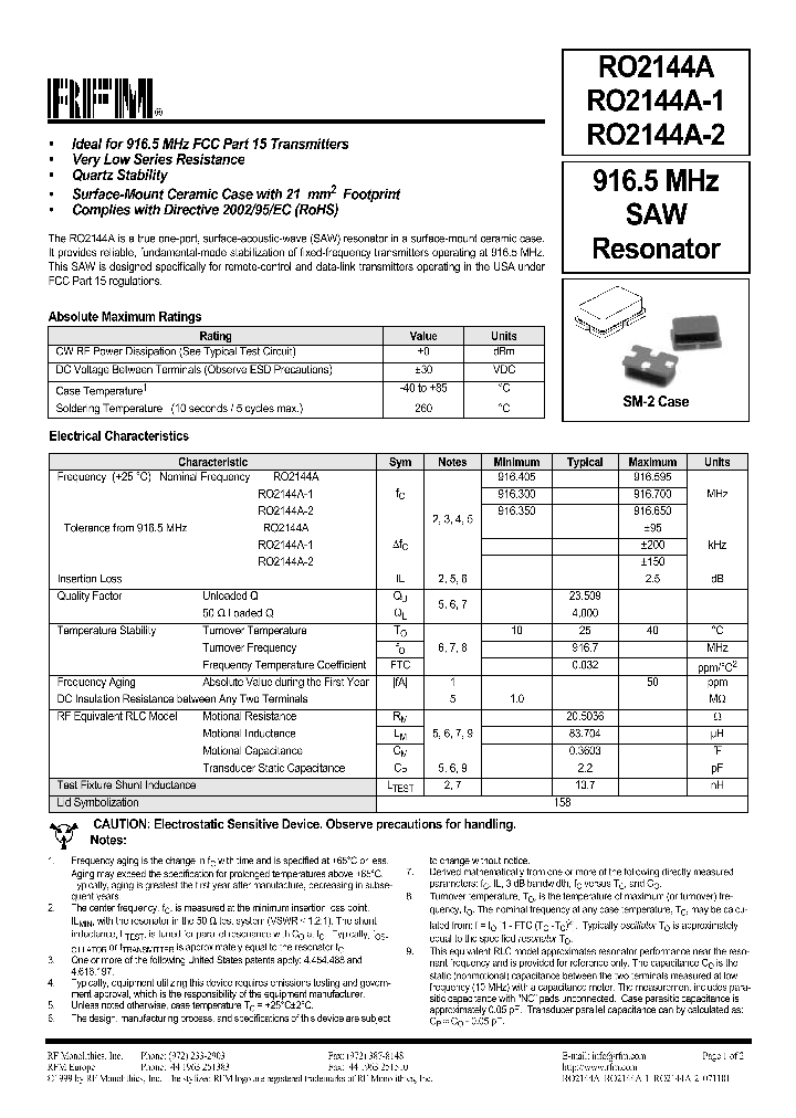 RO2144A-2_1302457.PDF Datasheet