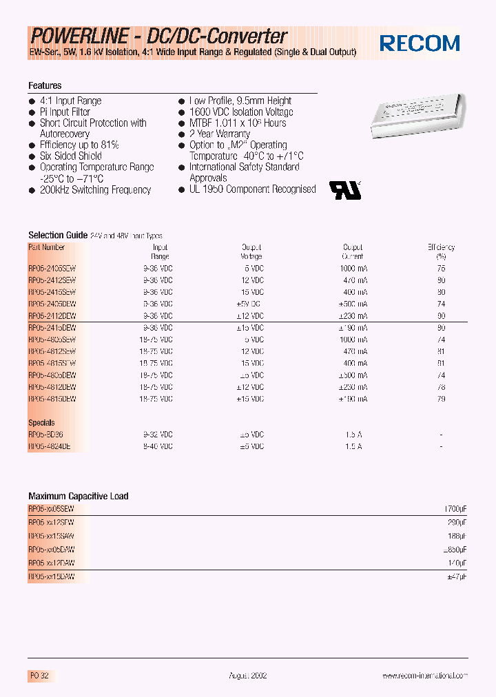 RP05-BD36_1302496.PDF Datasheet