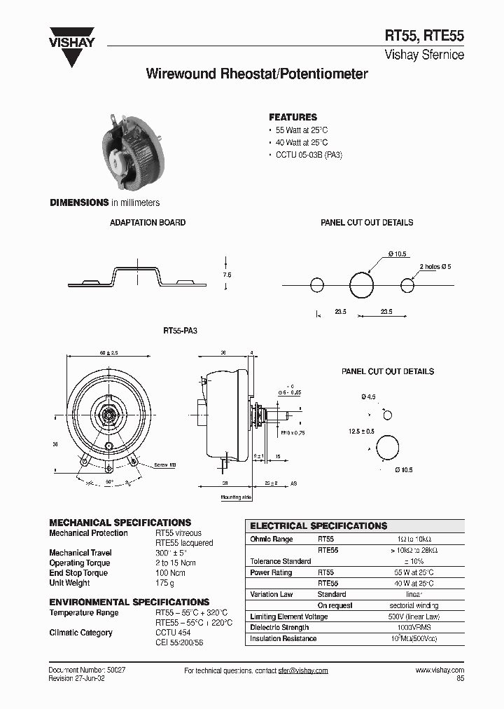 RTE55_1302915.PDF Datasheet