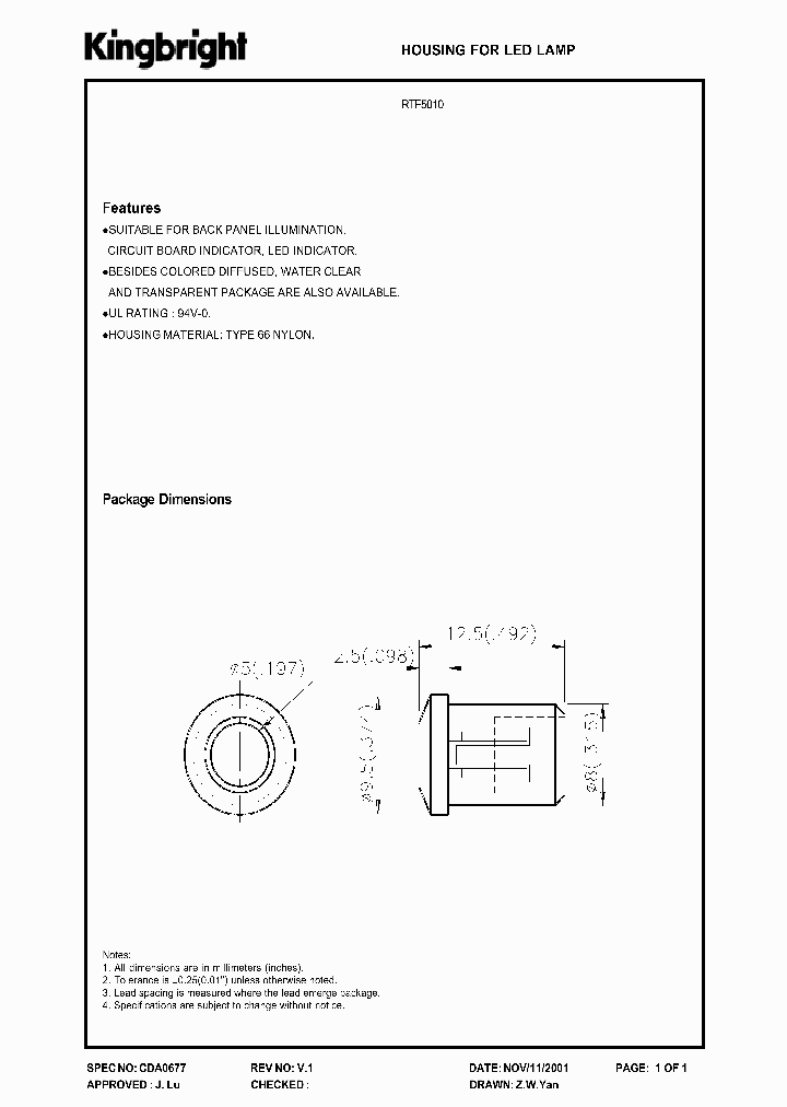 RTF5010_1302918.PDF Datasheet