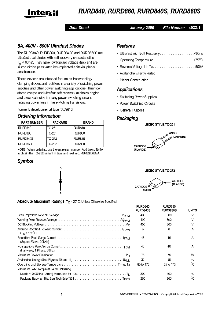 RURD860S_1302980.PDF Datasheet