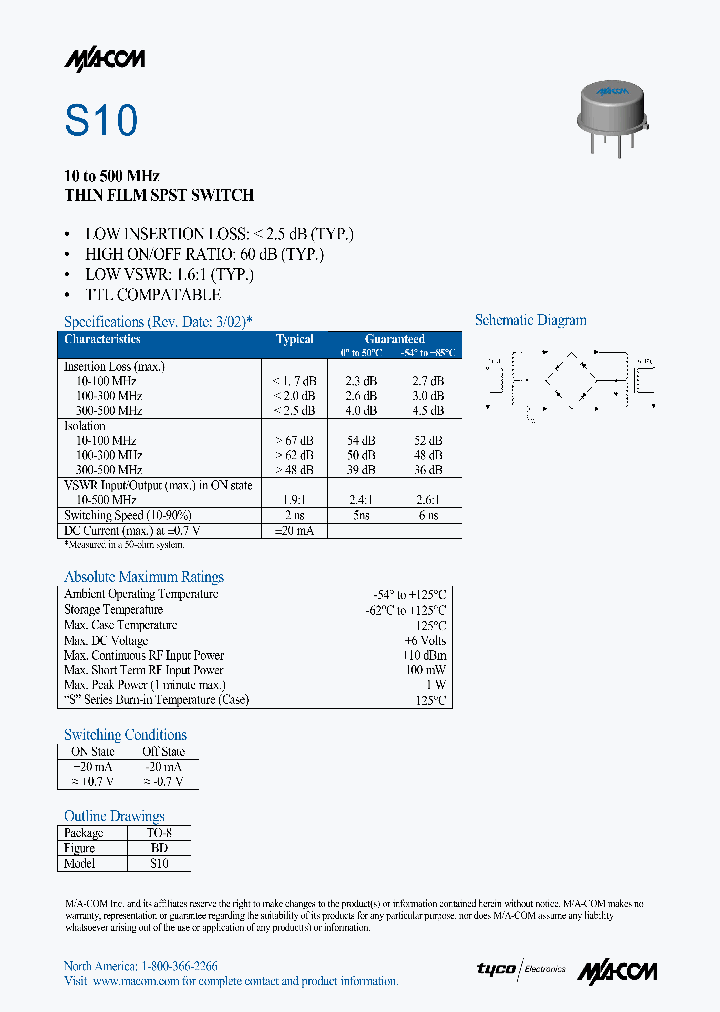 S10_1303174.PDF Datasheet
