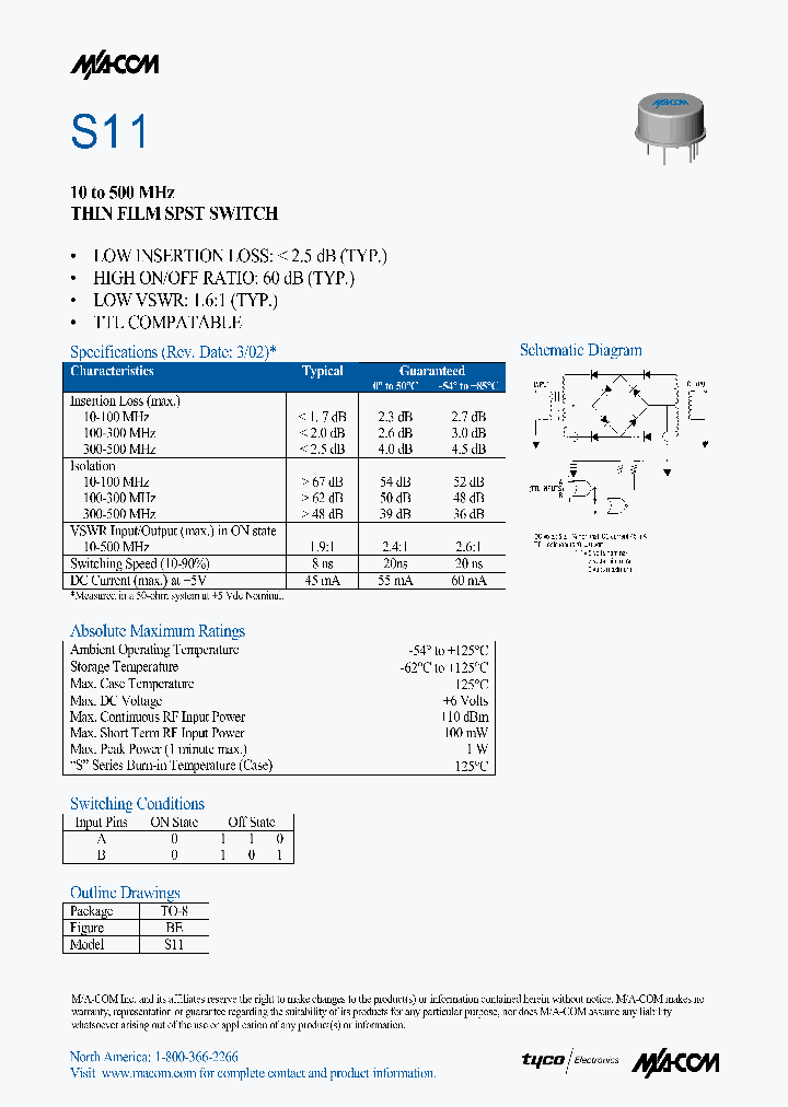 S11_1303202.PDF Datasheet