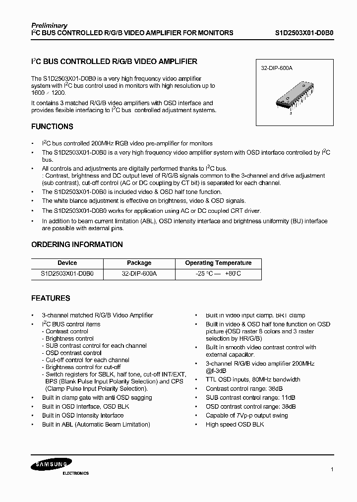 S1D2503X01-D0B0_1303335.PDF Datasheet