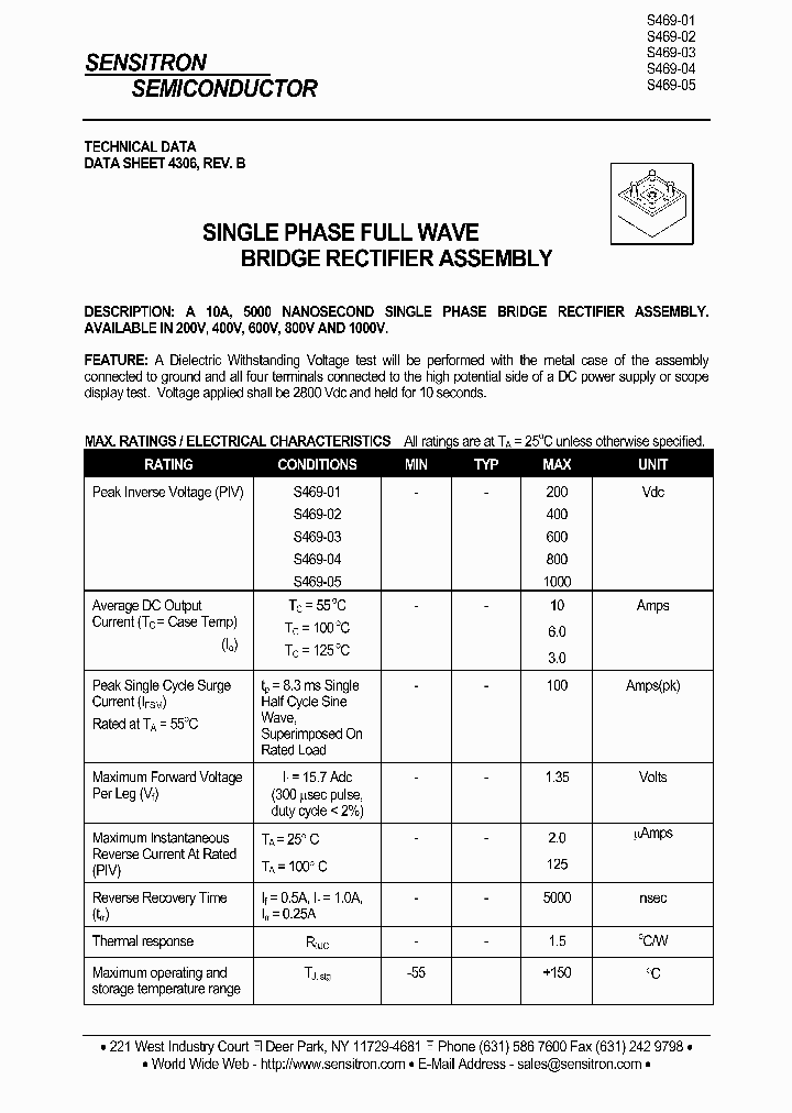 S469-05_1303863.PDF Datasheet