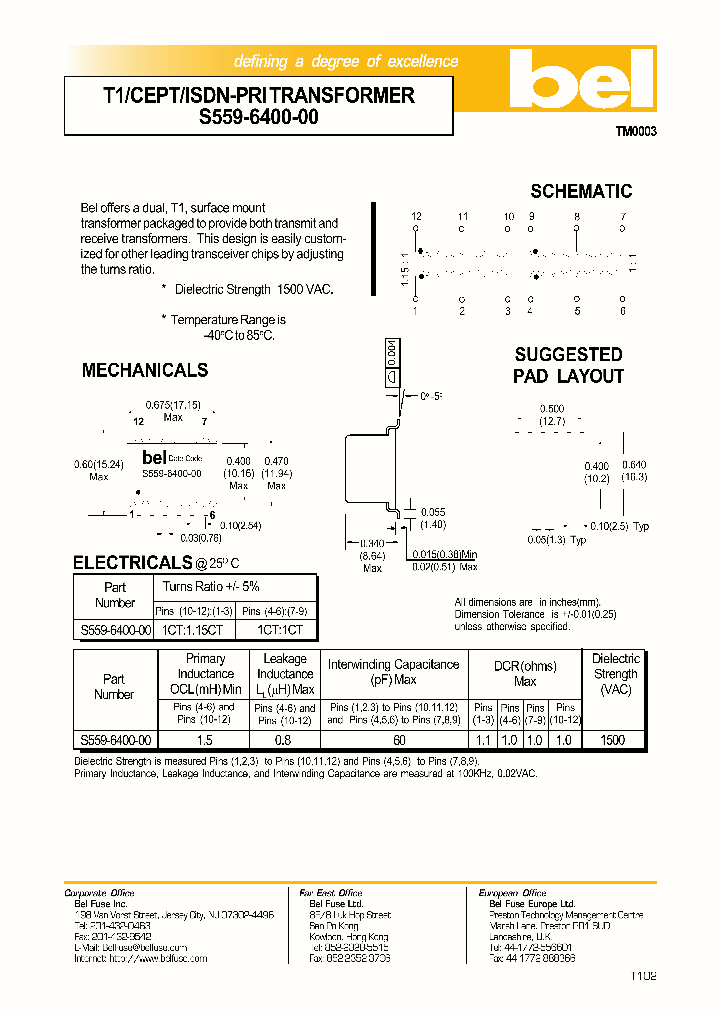 S559-6400-00_1303962.PDF Datasheet