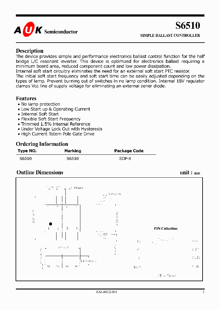 S6510_1304061.PDF Datasheet