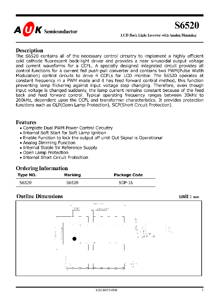S6520_1304064.PDF Datasheet