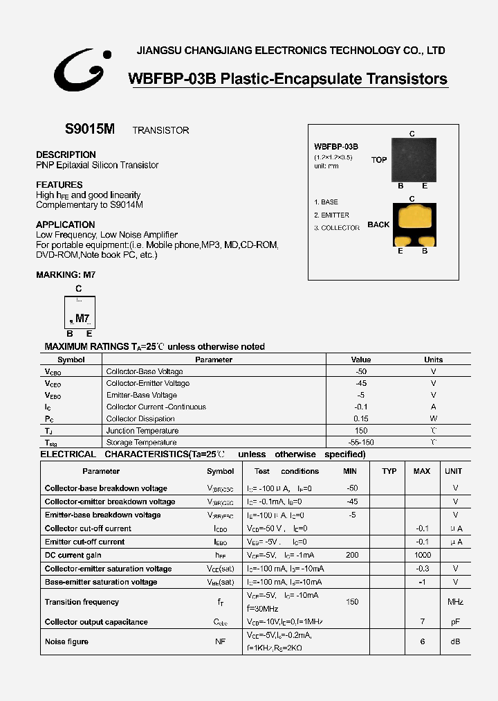 S9015M_1304332.PDF Datasheet