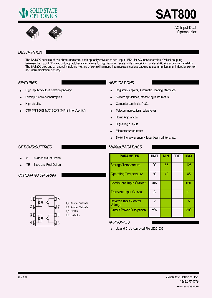 SAT800_1304892.PDF Datasheet