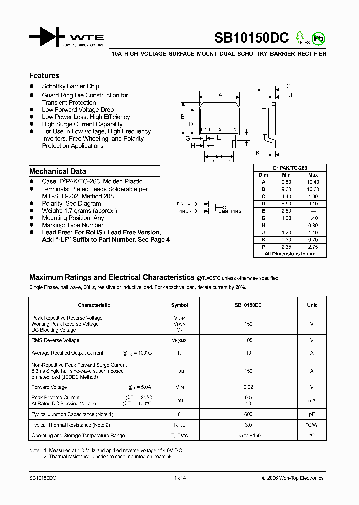 SB10150DC-T3_1304958.PDF Datasheet