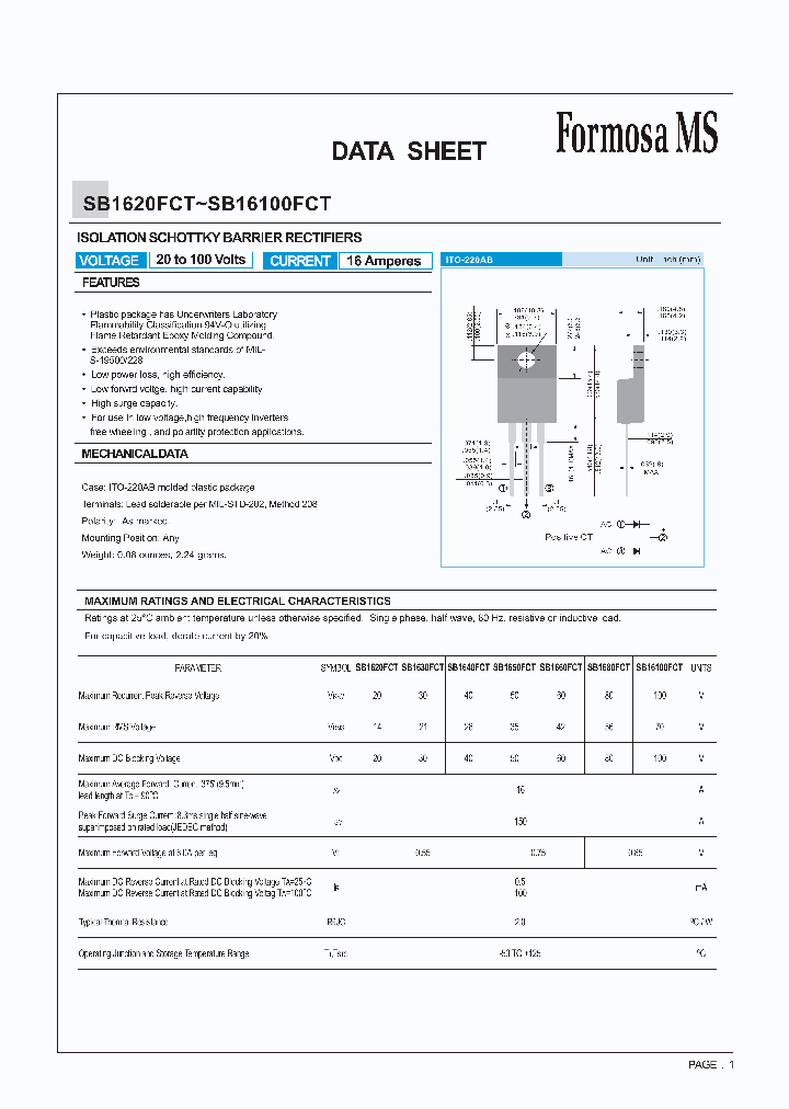 SB1680FCT_1305027.PDF Datasheet