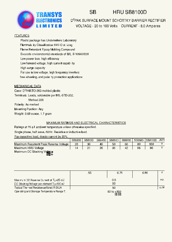 SB820D_1023210.PDF Datasheet