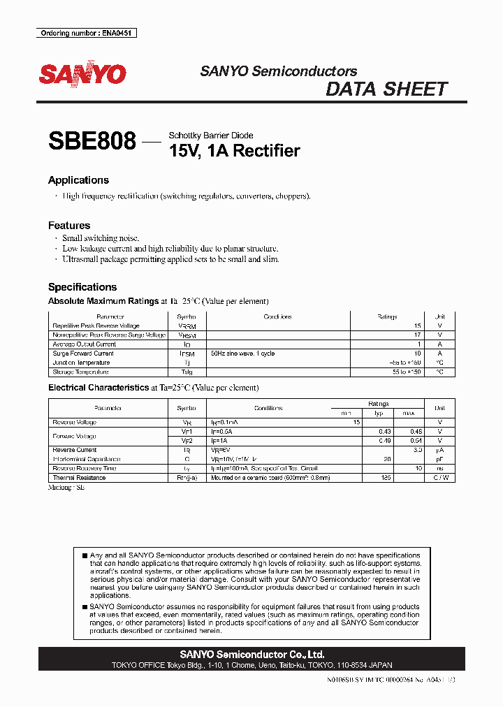 SBE808_1101826.PDF Datasheet