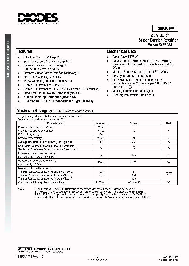 SBR2U30P1_1117454.PDF Datasheet