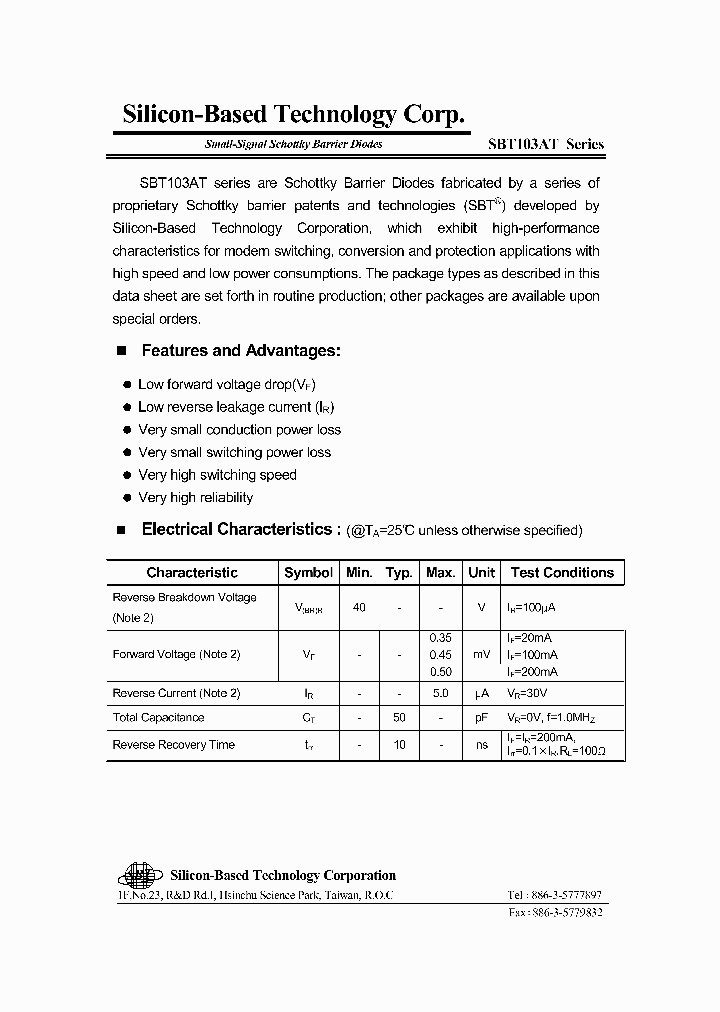 SBT103AT_1168253.PDF Datasheet