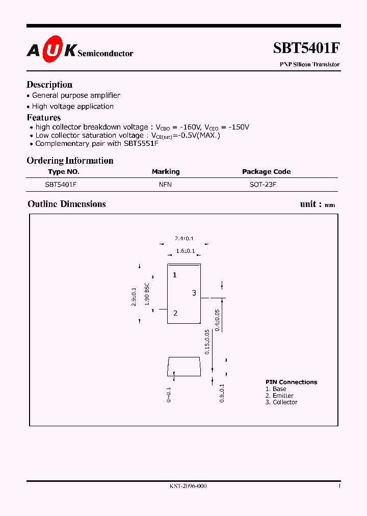 SBT5401F_1305475.PDF Datasheet