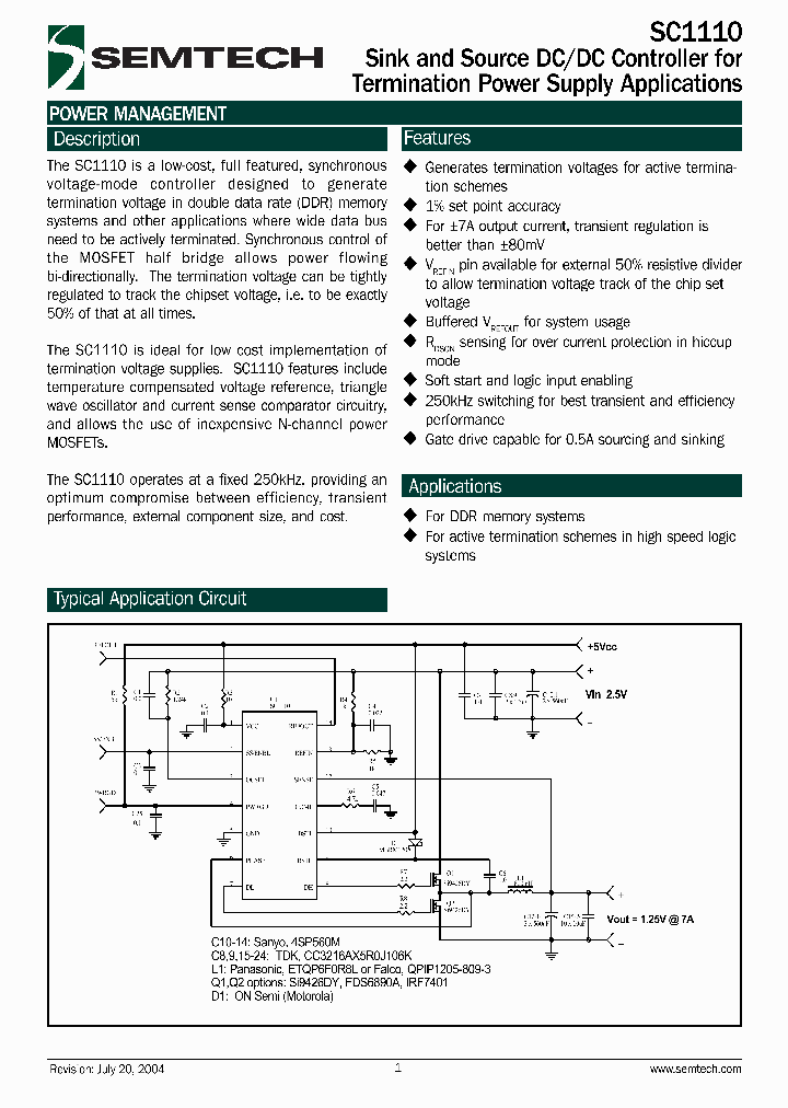 SC1110TSTRT_1153753.PDF Datasheet