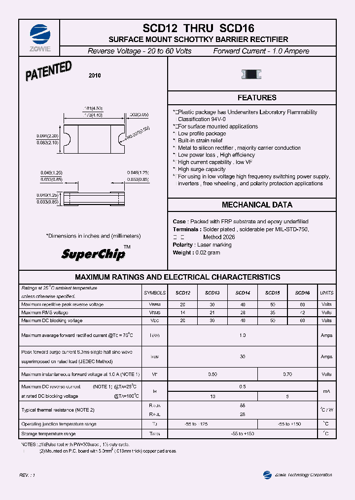 SCD14_1147739.PDF Datasheet