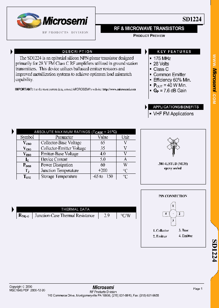 SD1224_1306101.PDF Datasheet