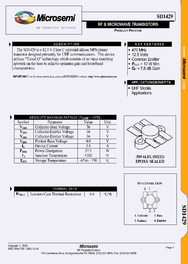 SD1429_1306140.PDF Datasheet